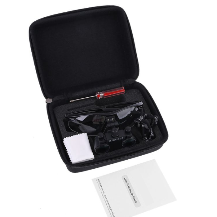 Lupa X1 estuche de almacenamiento