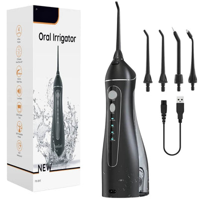 Irrigador Oral Pro: Limpieza Profunda de Nivel Clínico en la Palma de su Mano