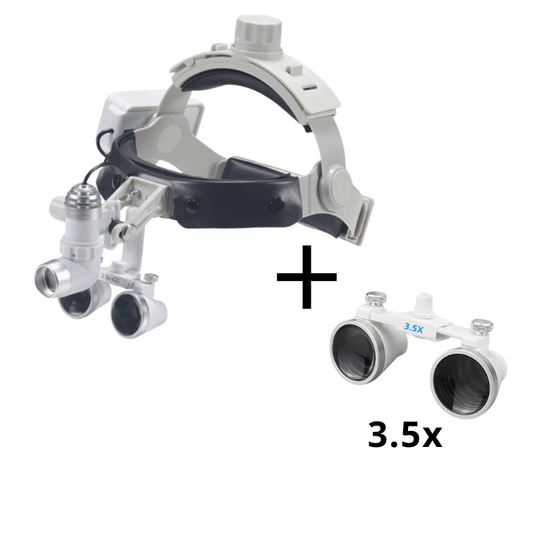 Lupa Pro Vision S con Lente de 3,5x y 80.000 Lúmenes