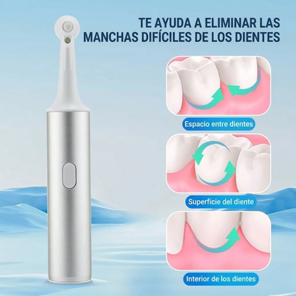 Pulidor Dental a Batería para Limpieza, Pulido y Eliminación de Sarro