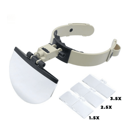 Lupa de Cabeza XT Profesional con Luz de Led Integrada