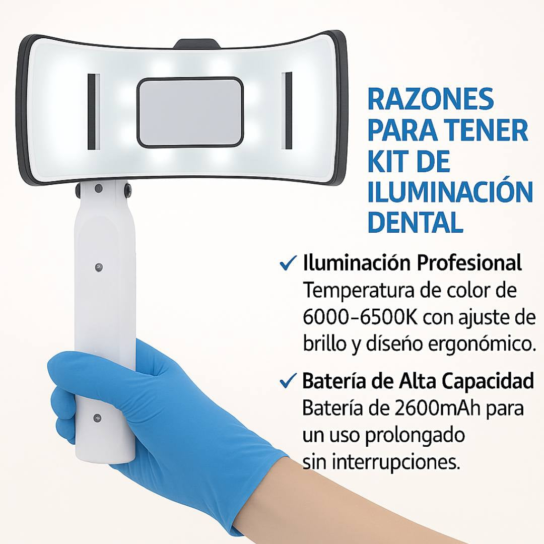 Kit de Iluminación M95 Dental con Control Electrónico para Smartphone