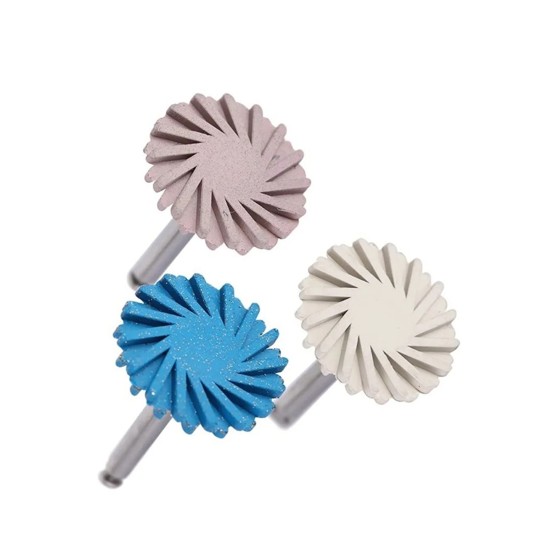 Sistema de Pulido Diamantado RA (baja velocidad) para Resina y Cerámica – 6 Piezas