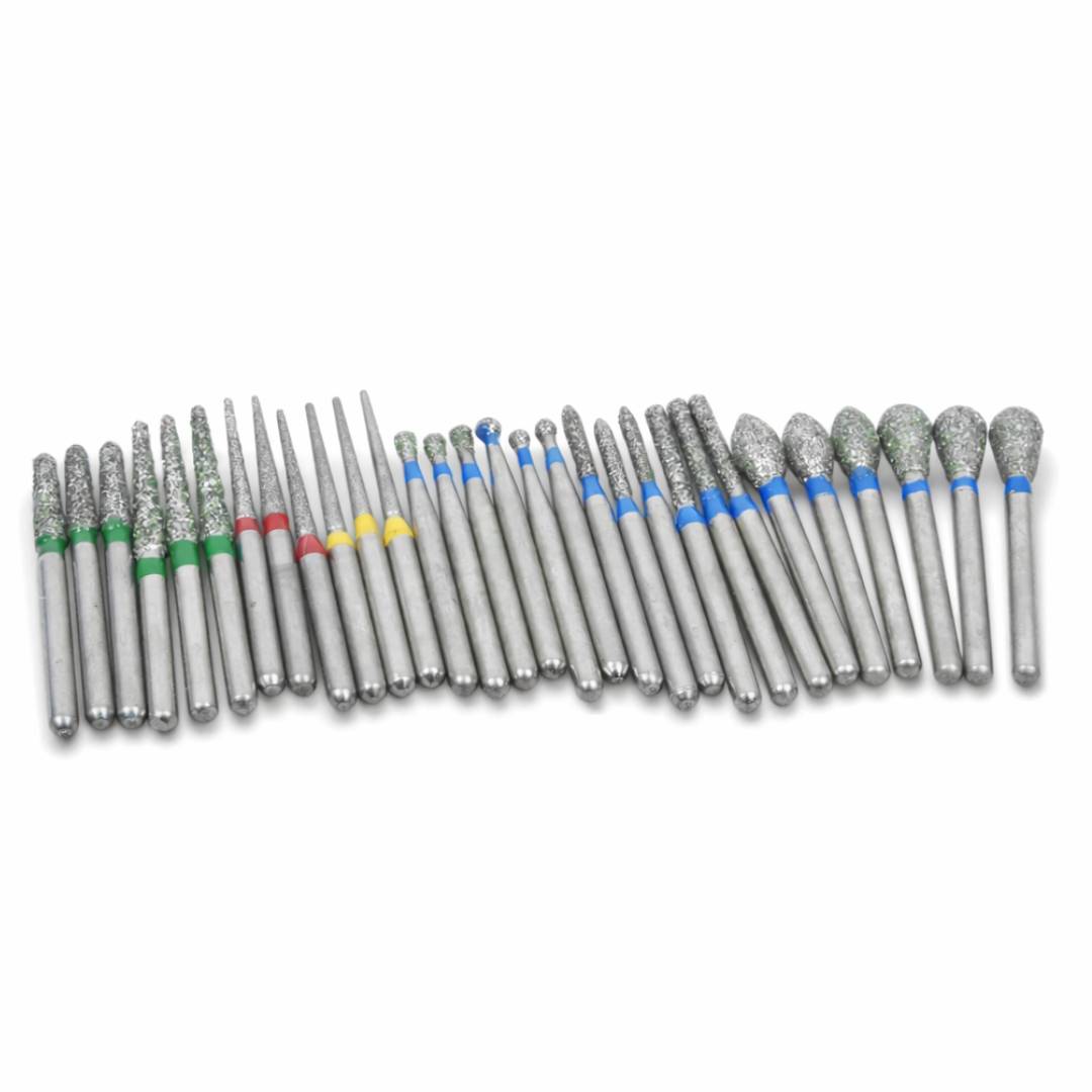 Freseros de Aluminio Autoclavable para 30 Fresas para Turbina de Alta Velocidad