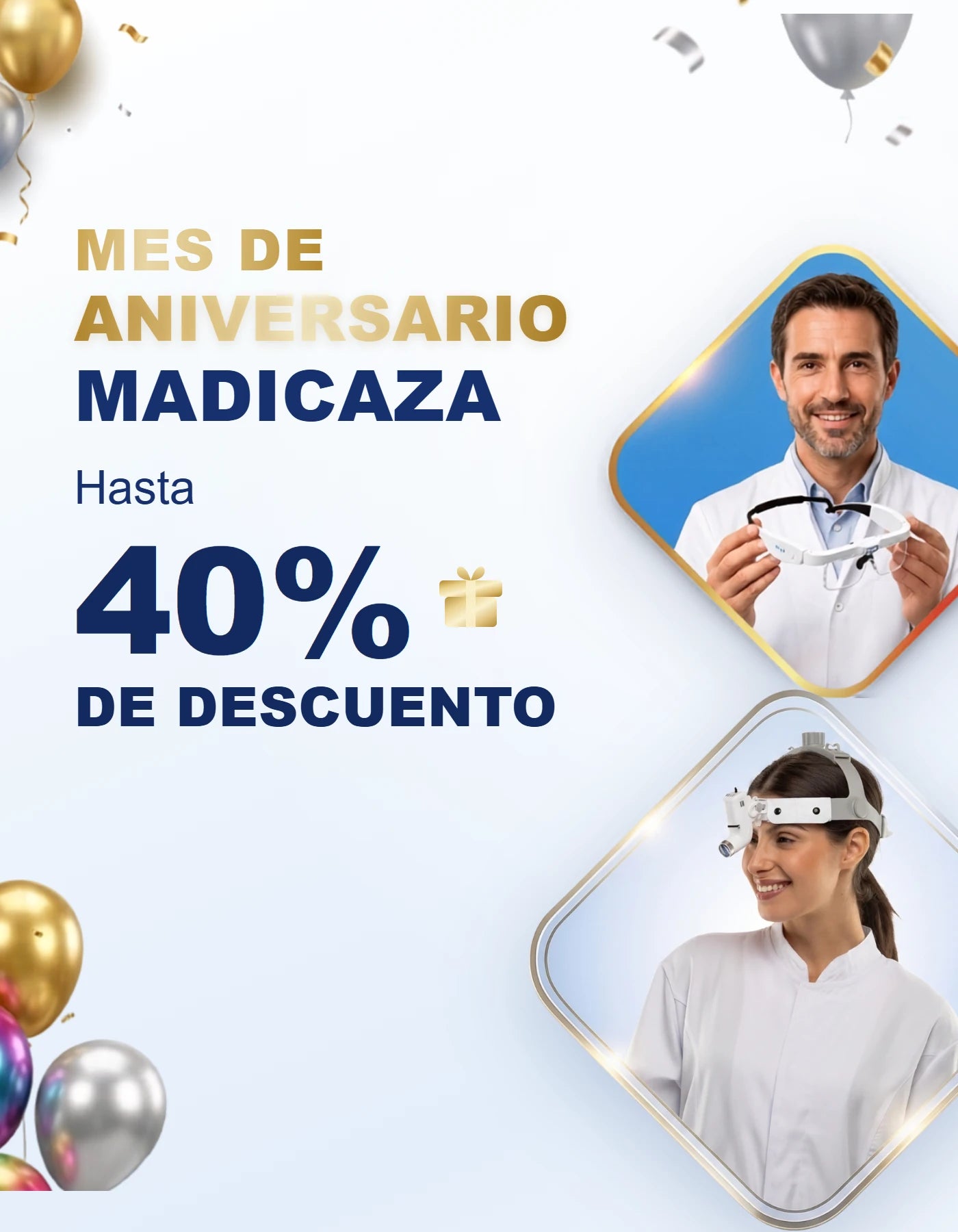 Mes de Aniversario Madicaza — Hasta 40% de descuento
