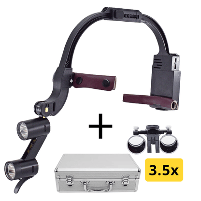 Kit Lámpara M1 + Lente de 3.5x + Maletín de Metal + 2 Baterías - Madicaza