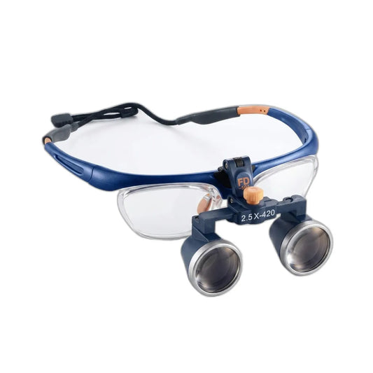 Lupa de Cabeza Dental y Estética con Lentes Prismáticas 2.5x o 3.5x