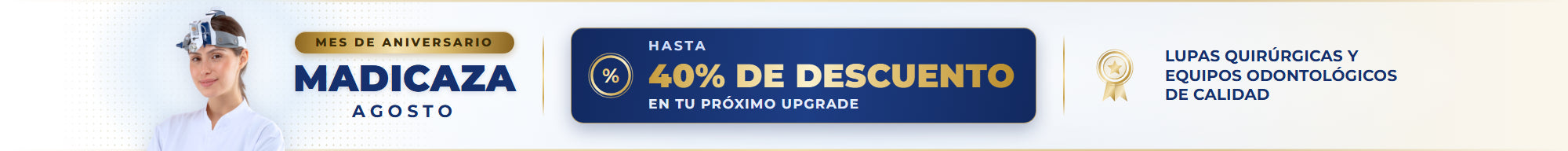 Mes de Aniversario Madicaza Agosto — Hasta 40% de descuento